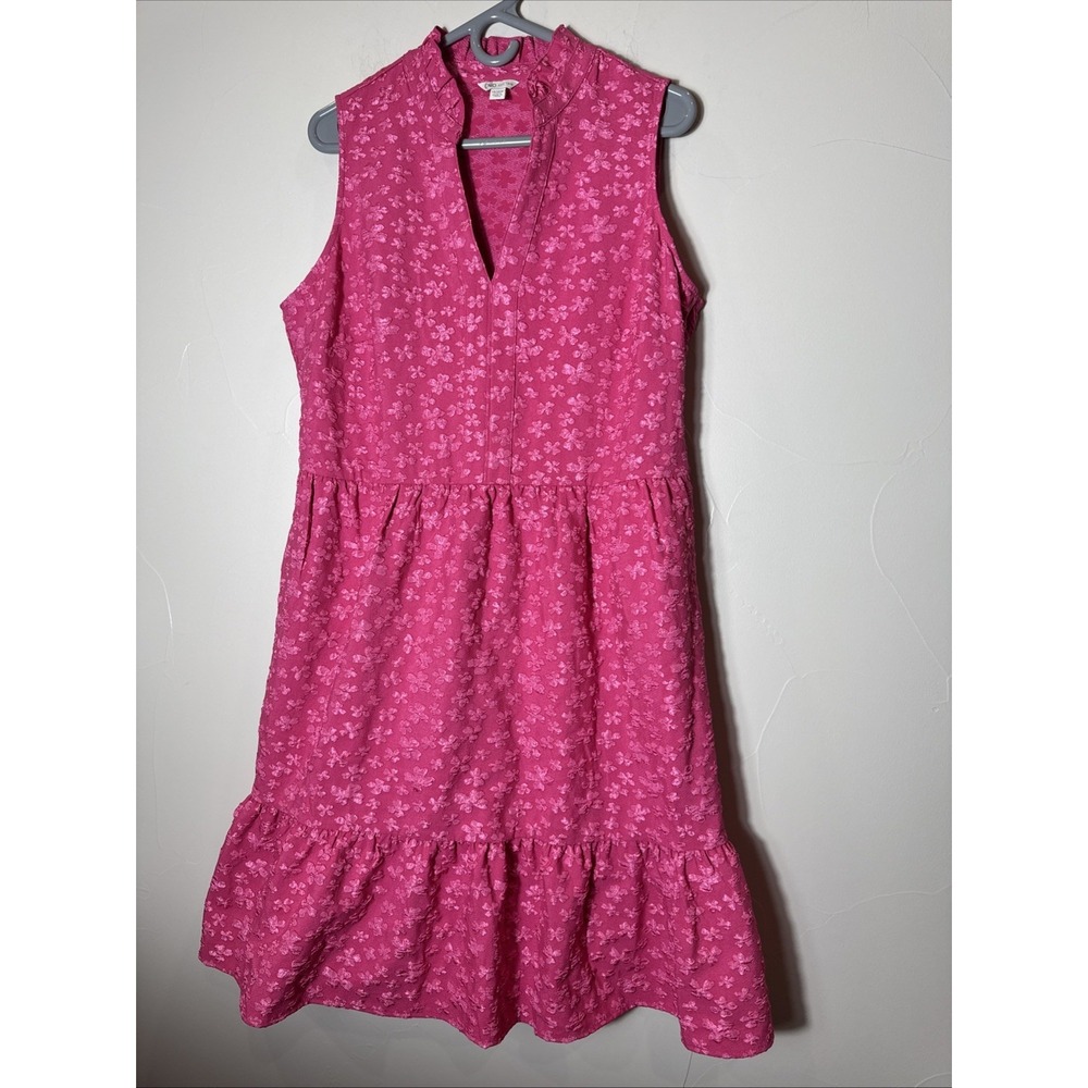 Cato Dress Women 14/16w  Floral Embroidered‎ Sheath  Zipper Sleeveless